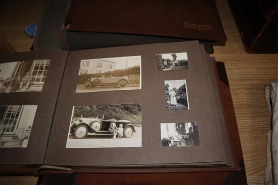 Three photograph albums